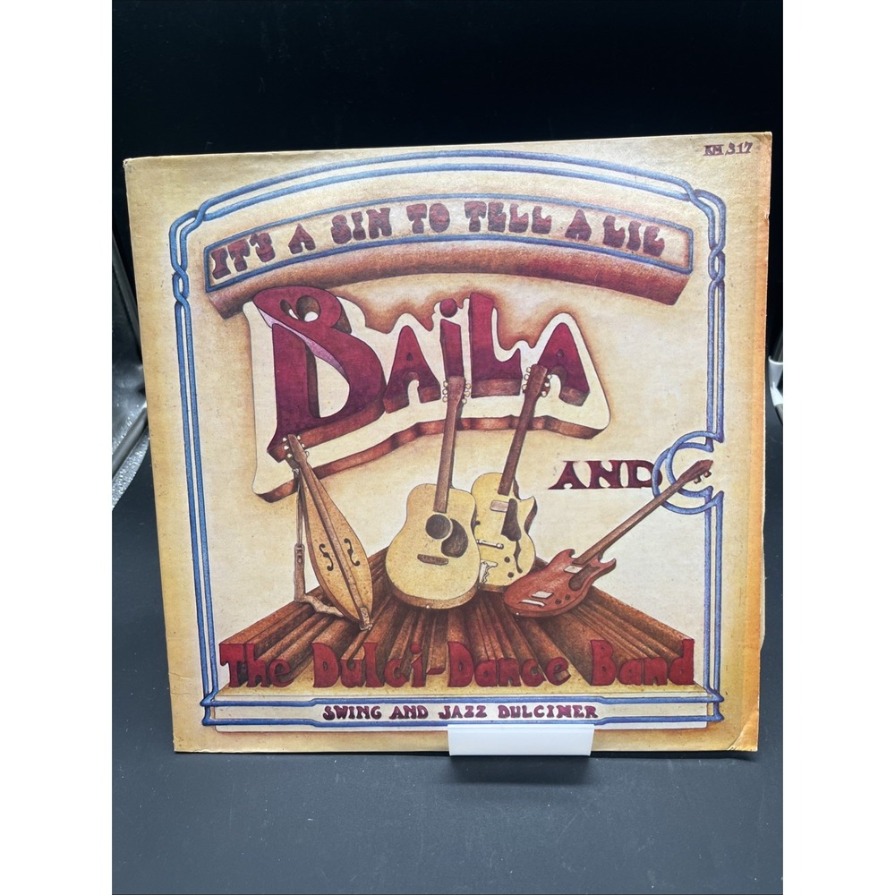 Baila &The Dulci-Dance Band It's a Sin To Tell A Lie Swing & Jazz Vinyl LP KM317